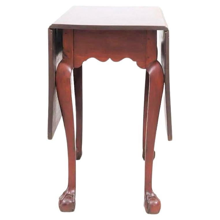 Boston Chippendale Drop Leaf Table
