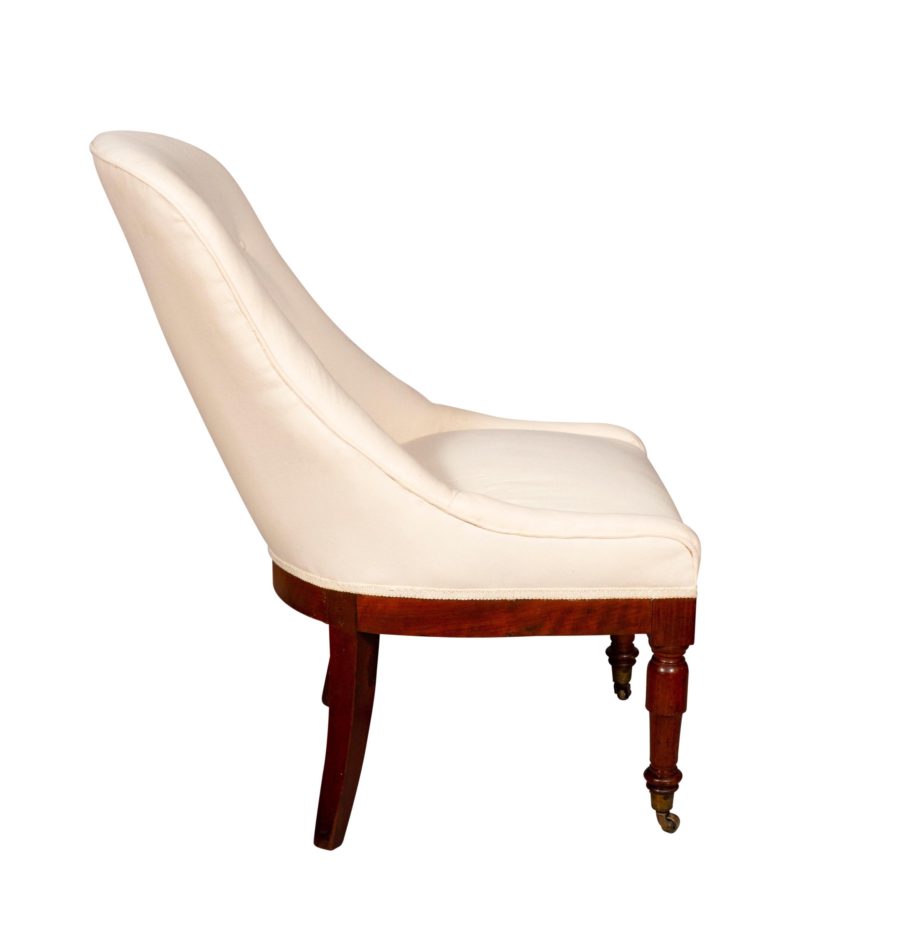 Classical Greek Boston Classical Mahogany Side Chair