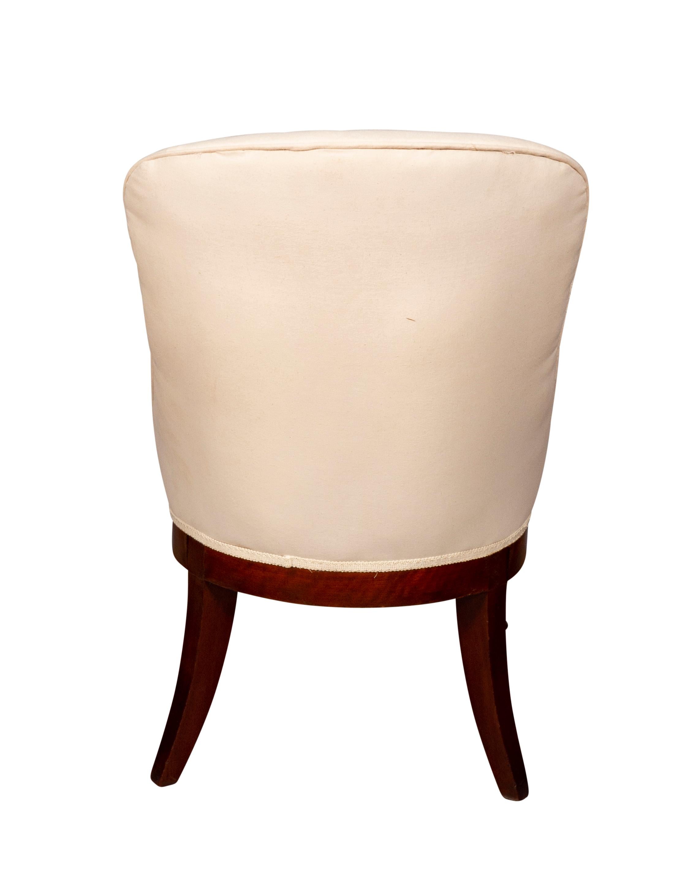 American Boston Classical Mahogany Side Chair