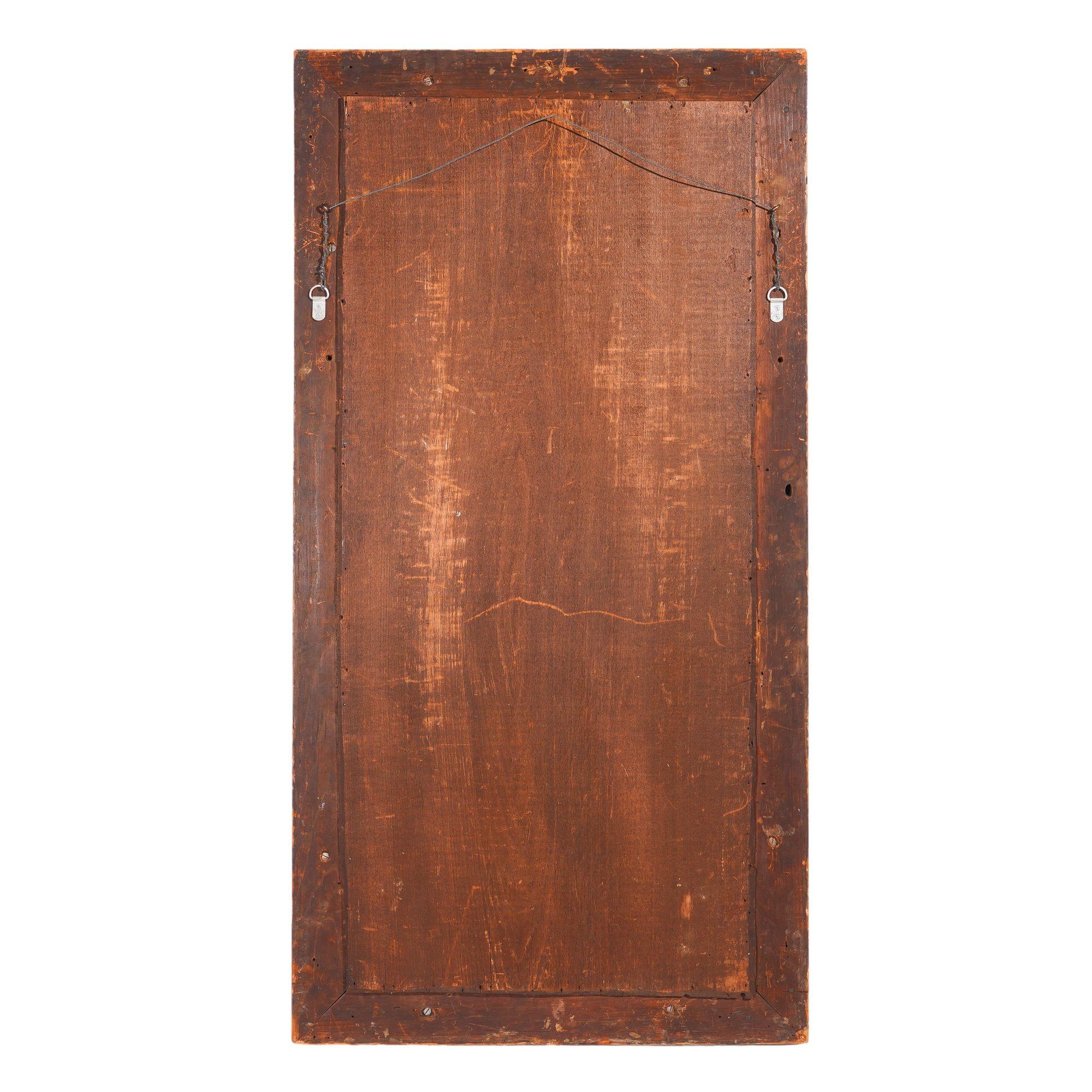 Boston gilt baluster pier mirror attributed to Isaac Platt, c. 1825 1