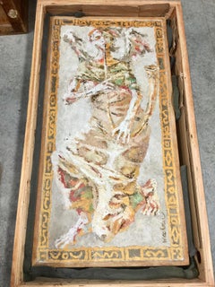 Fresco moderno de Boston de Ángel sobre hormigón de Jean Wechsler Knapp