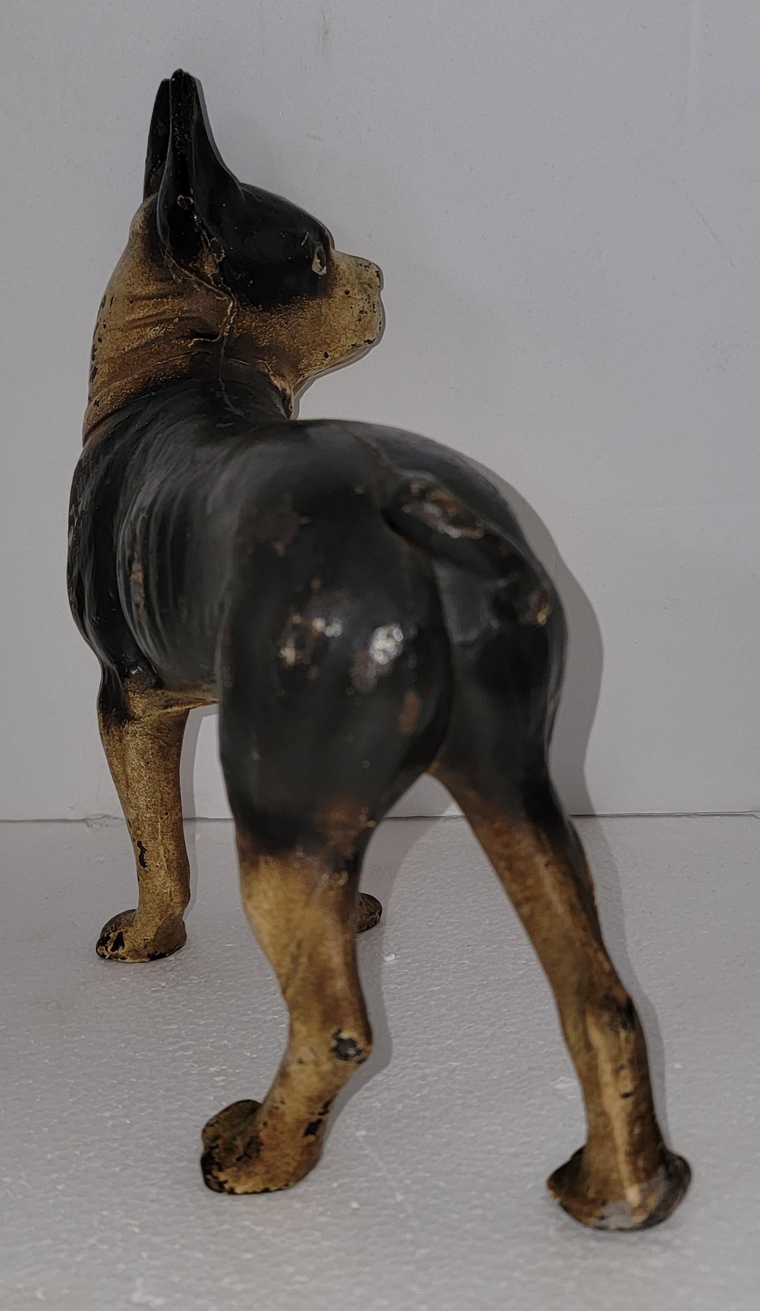 American Classical Boston Terrier Doorstop For Sale