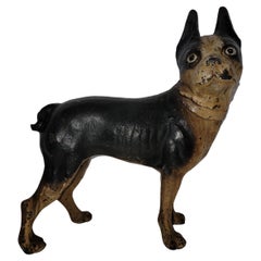 Vintage Boston Terrier Doorstop