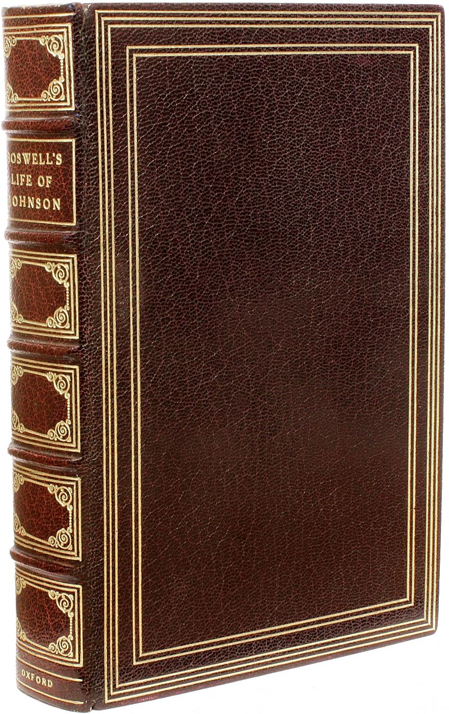 Début du 20ème siècle BOSWELL, James. Boswell's Life of Johnson. (1924 - Édition PAPER INDIA) en vente