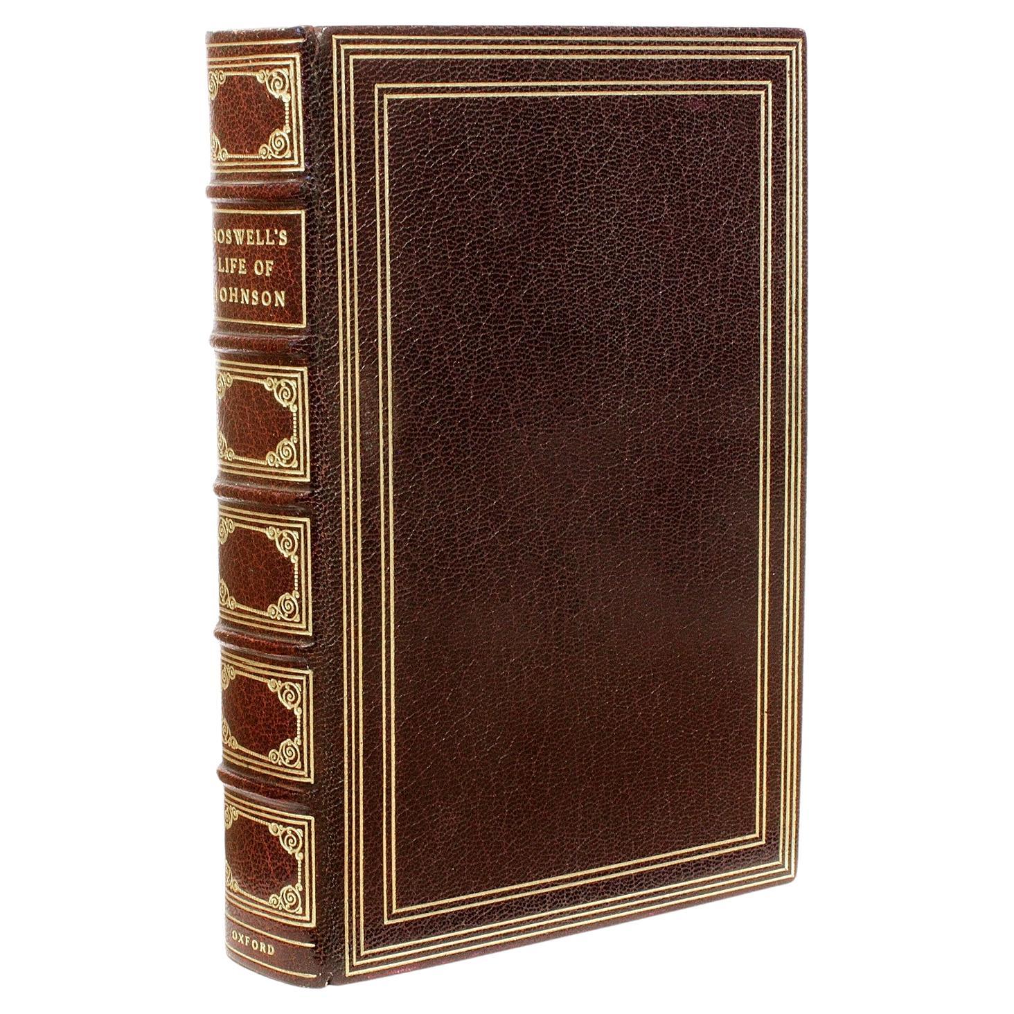 BOSWELL, James. Boswell's Life of Johnson. (1924 - Édition PAPER INDIA) en vente