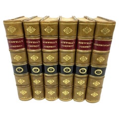 Boswell's Johnson, 1884, Set Of 6 Volumes
