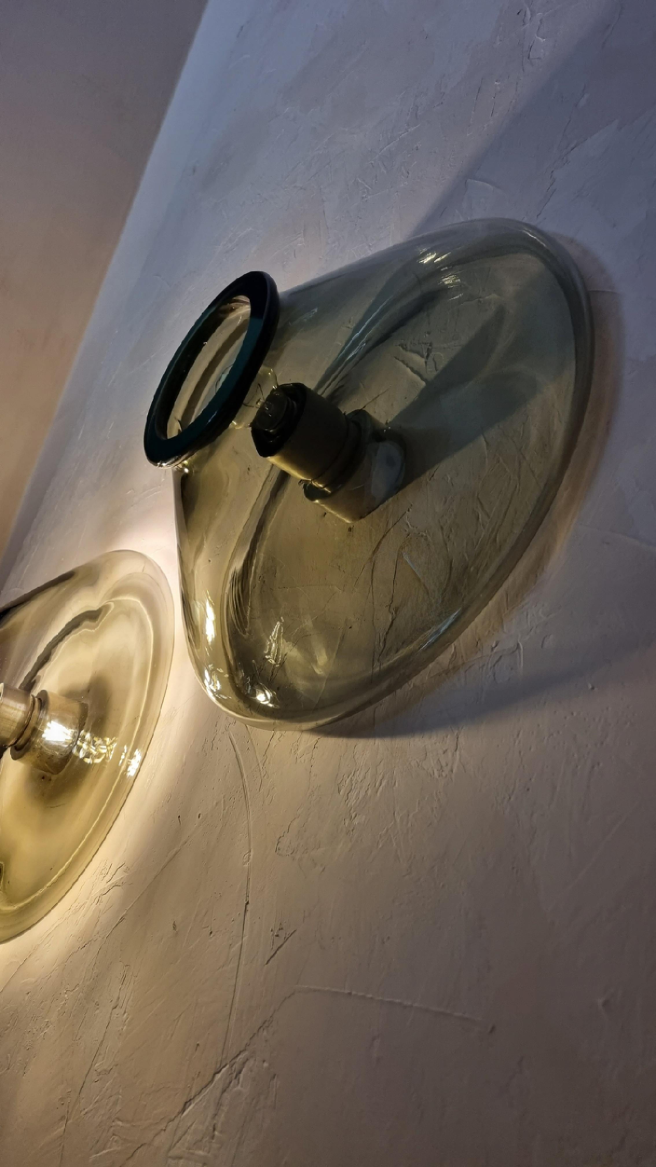 Bot wall sconces designed by Giusto Toso for Leucos, Italy 1970 in vendita 1