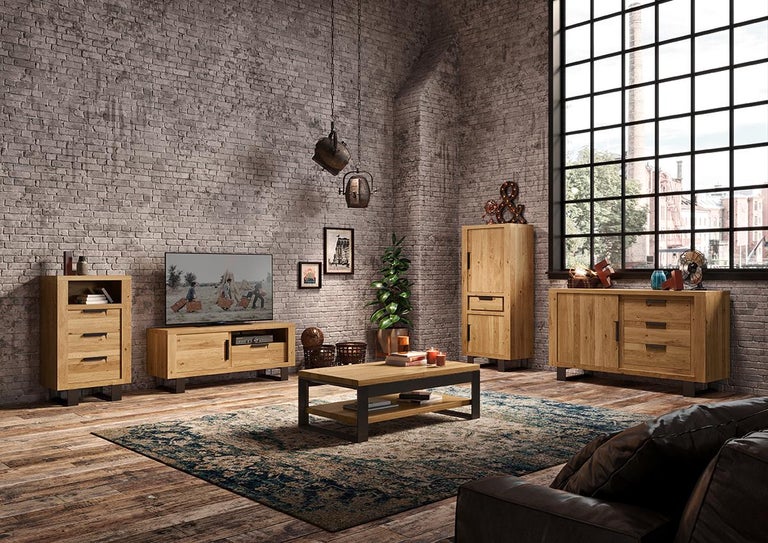 Botan Sideboard 1 Door 3 Drawers For Sale at 1stDibs