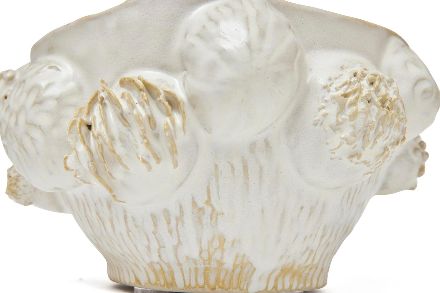 Botanica Bowl in Glazed Ceramic by Trish DeMasi For Sale 3