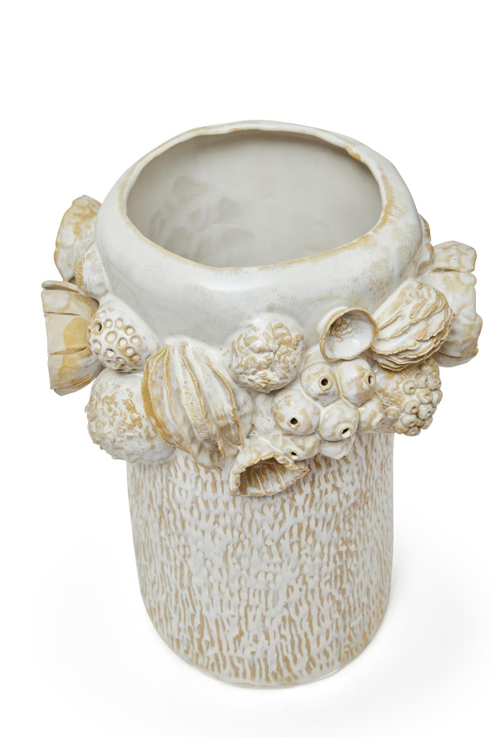 Céramique Vase Botanica II en céramique émaillée de Trish DeMasi en vente