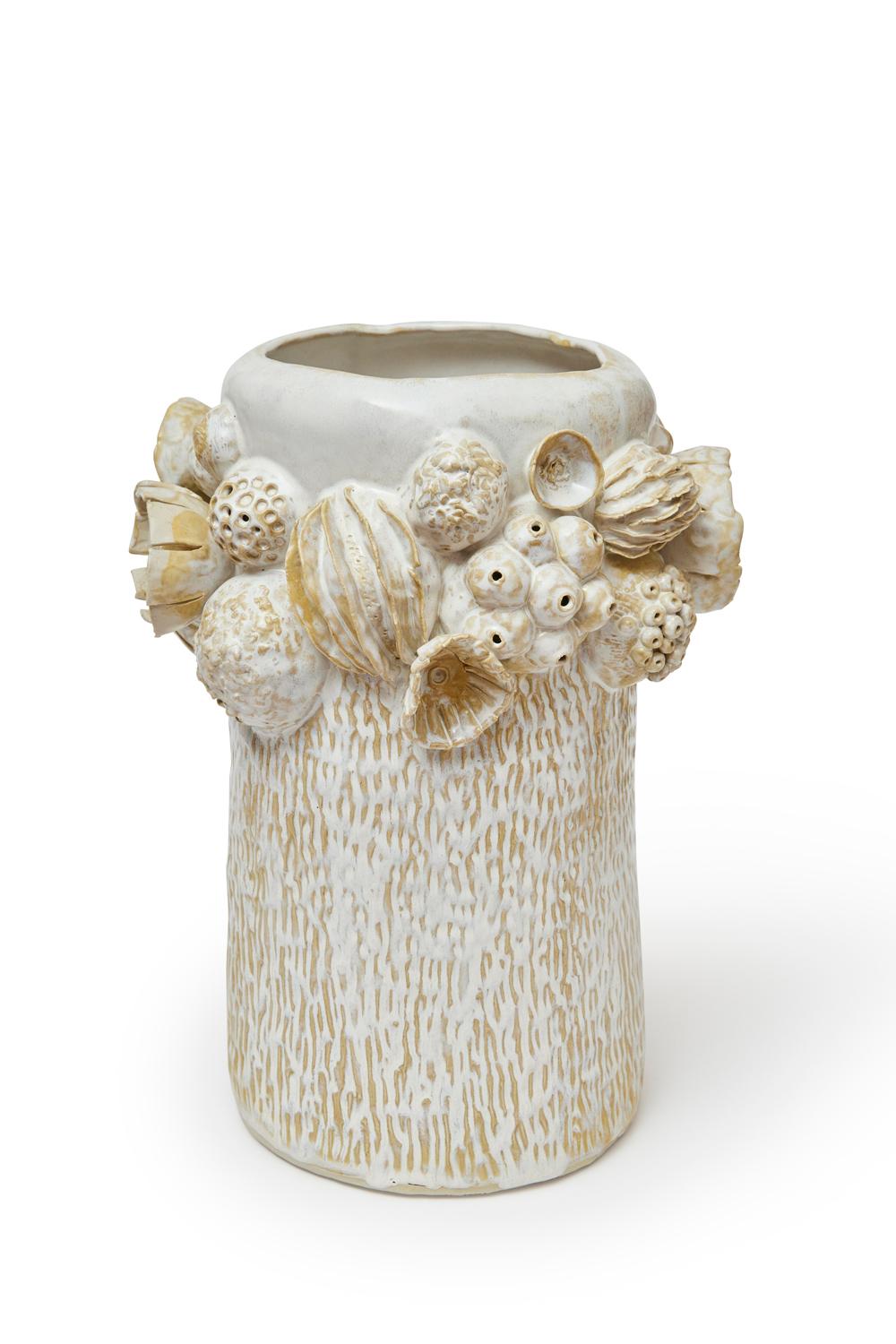 Vase Botanica II en céramique émaillée de Trish DeMasi en vente 1