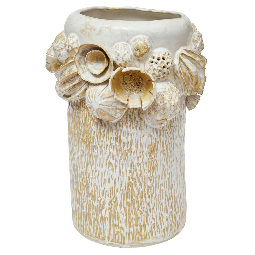 Botanica Vessel II in ceramica smaltata di Trish DeMasi