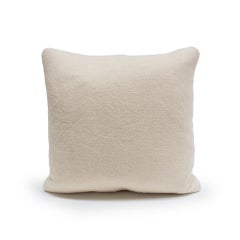 Botanical Felted Wool Square Pillow by JG Switzer