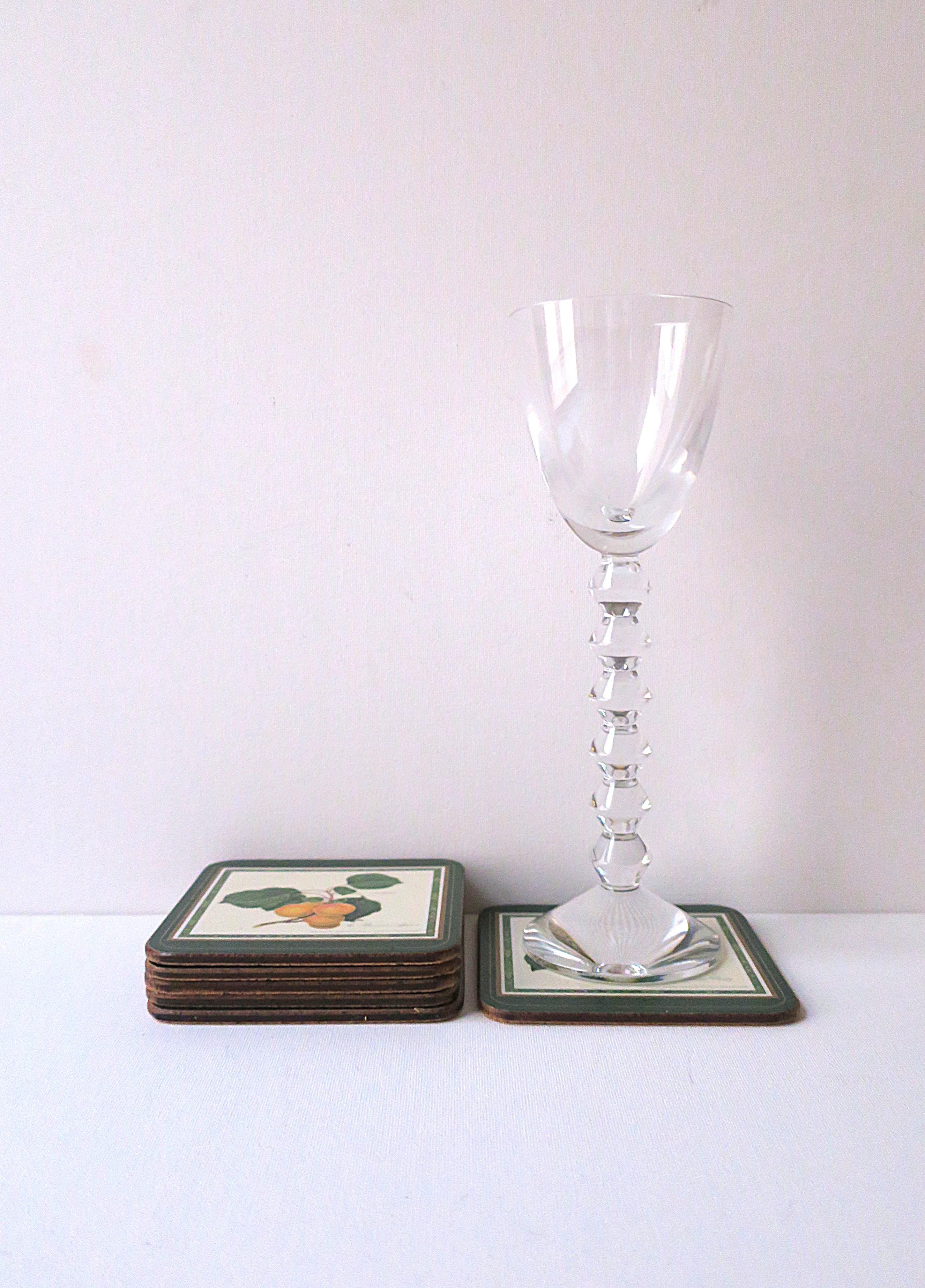 Botanical Fruit Coasters, Set of 6 For Sale 6