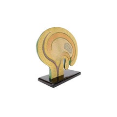 Modelo botánico en sección ampliada de un Syconium de Moraceae, Italia, años 30