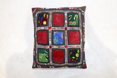Zabihi Collection Botanical Suzani Textile Pillow