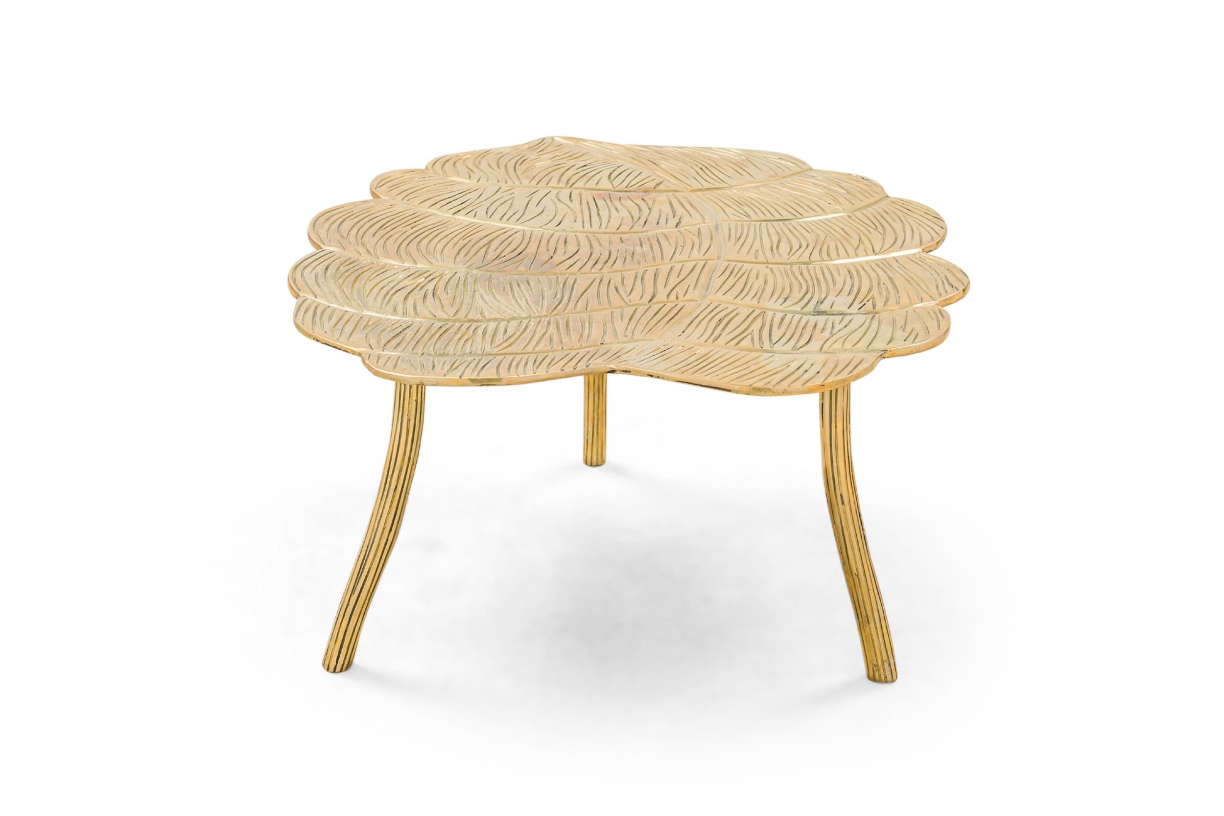 Asian Botanico Biomorphic Bronze Coffee Table by Newel Modern For Sale