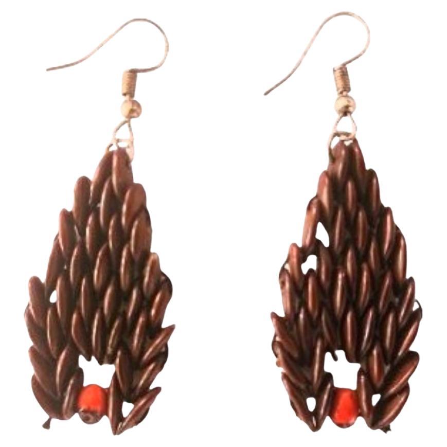 Botanique Crimson Cascade Earrings