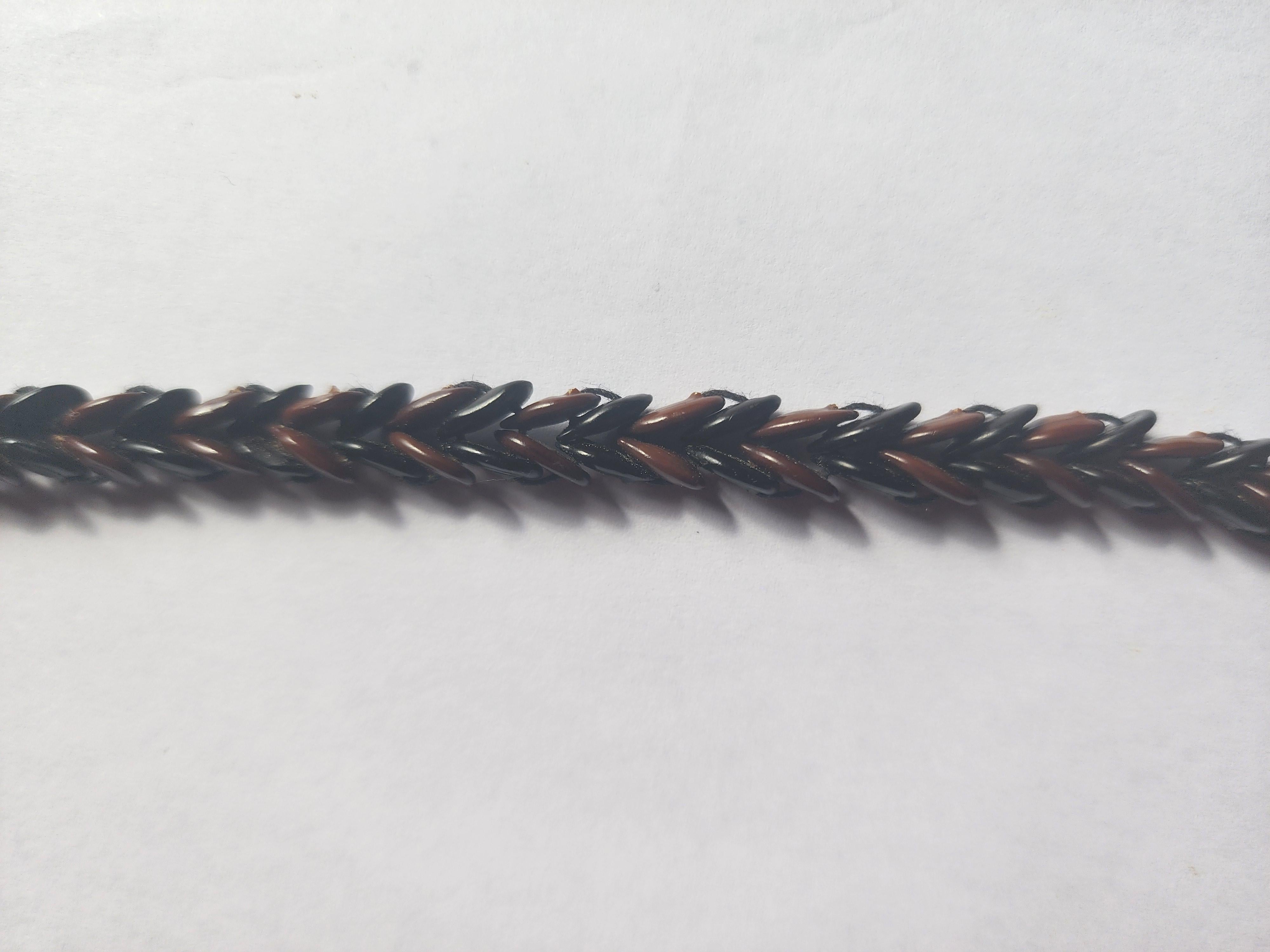 Artigiano Bracciale Botanique con fiamma d'ebano in vendita
