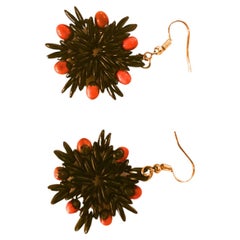 Botanique Midnight Flame Earrings
