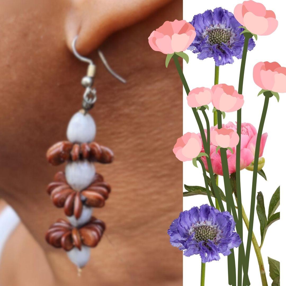 Botanique Tamarind Tears Earrings For Sale 3