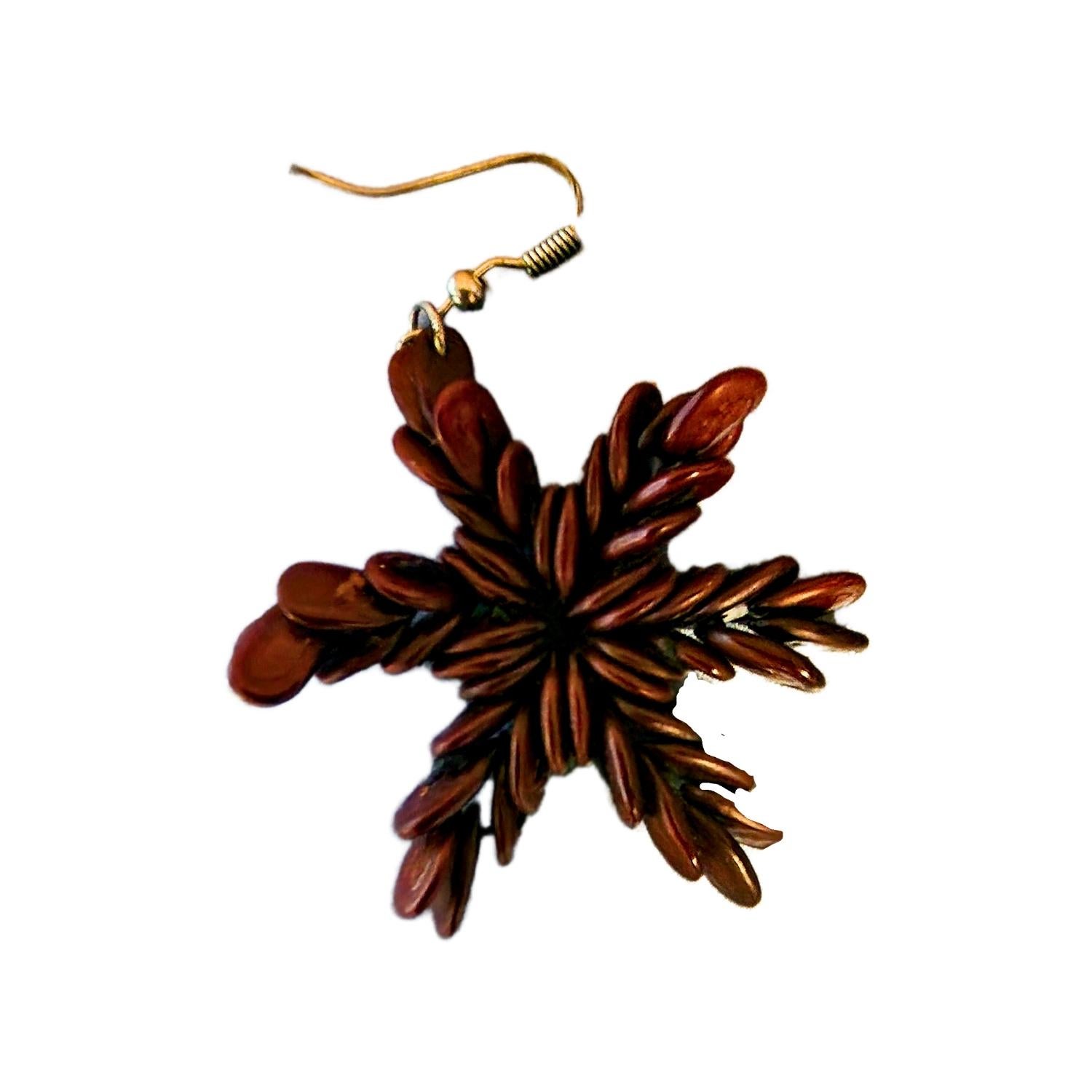 Women's or Men's Botanique Tears of the Earth Earrings For Sale