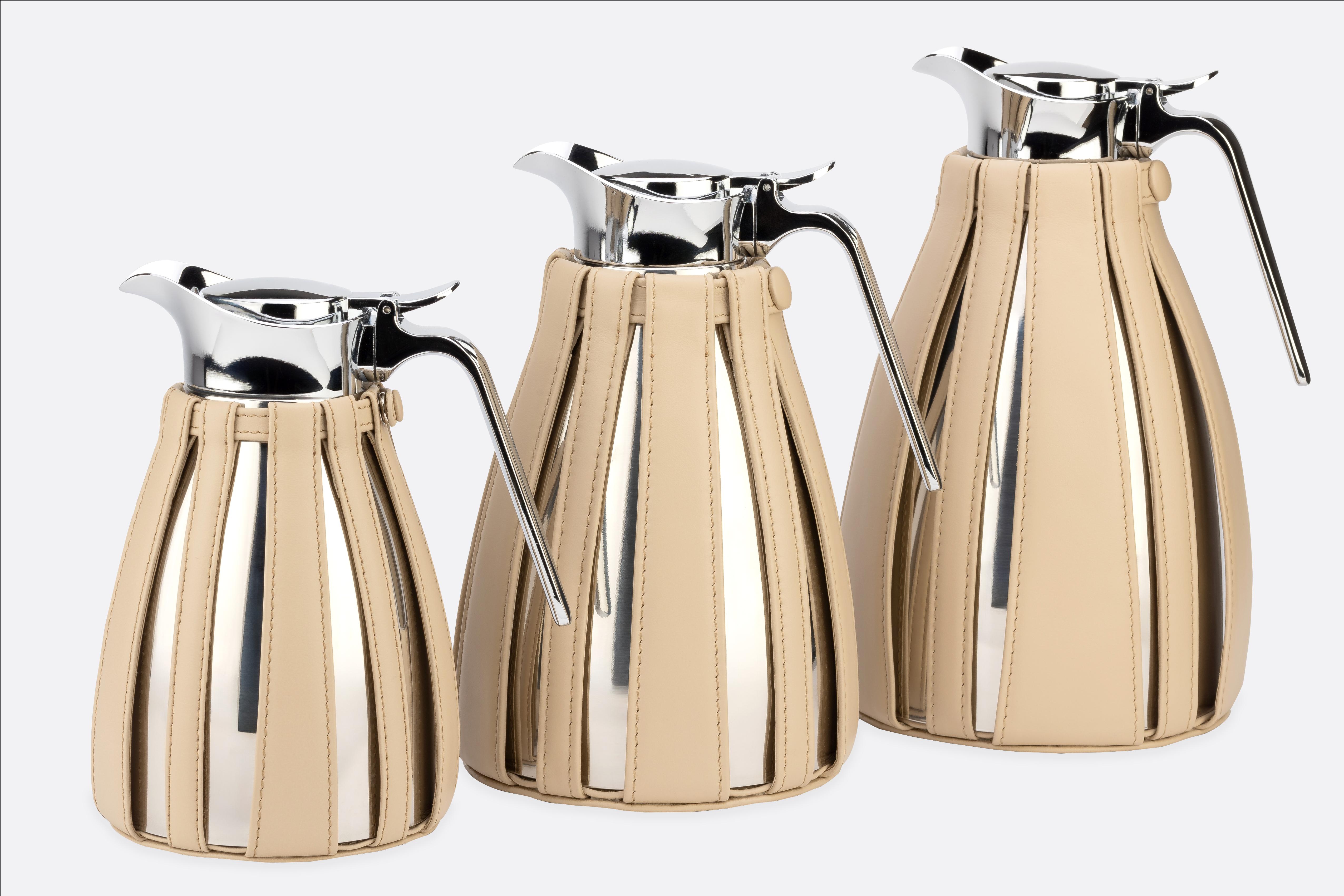 Moderne BOTERO Petite carafe thermique - Bleu Amalfi en vente