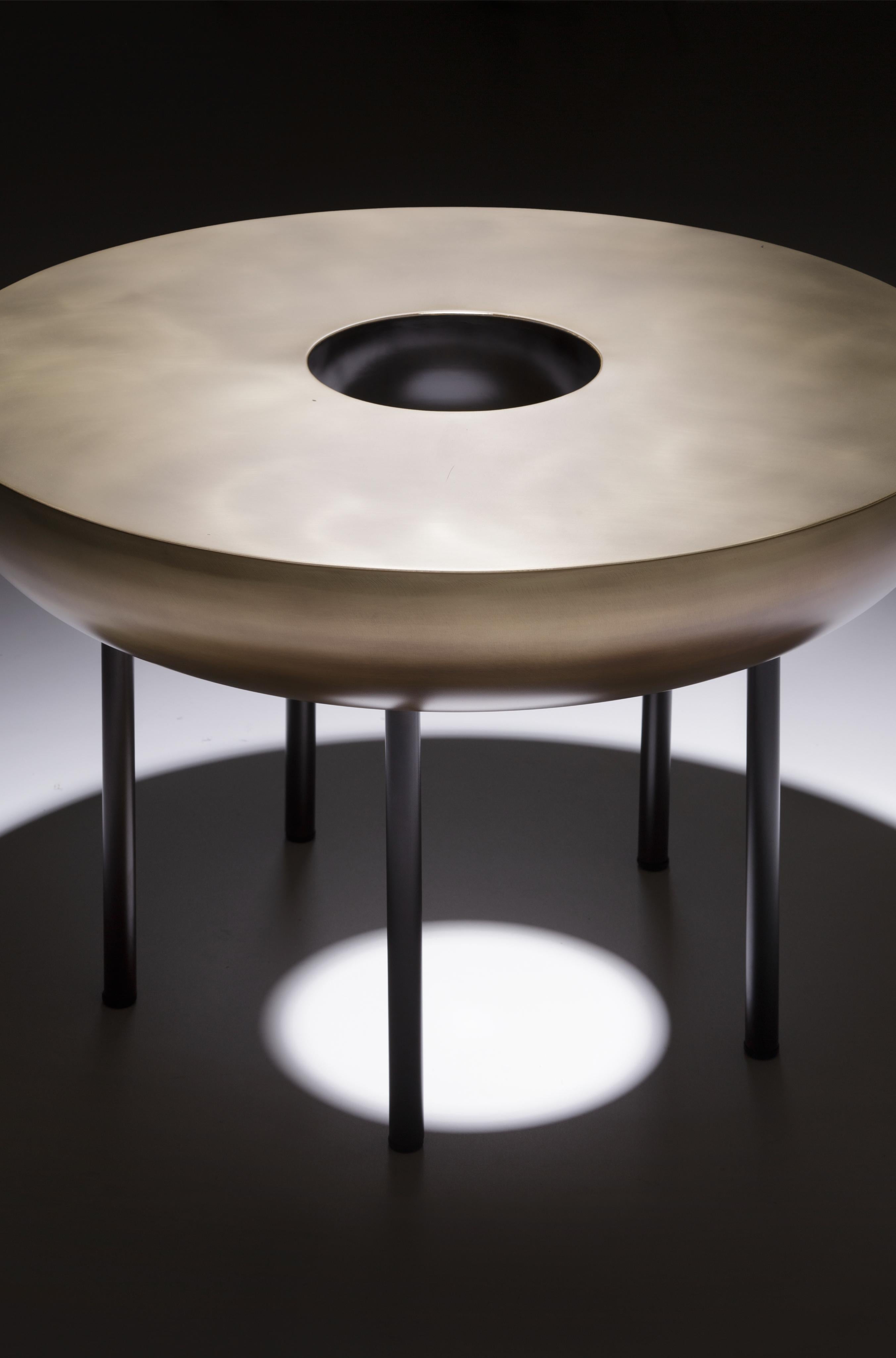 Italian Botero Side Table by De Castelli For Sale
