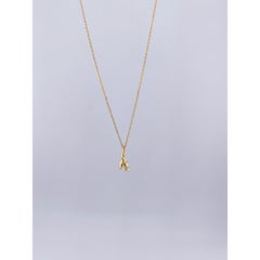 Botoncillo Pendant in 24K Gold-Plated Bronze by xMartaja