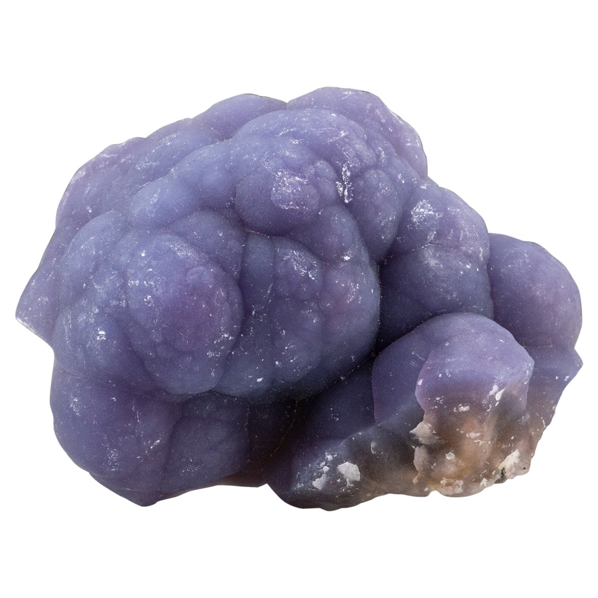 Fluorite botrioidale dalla miniera di Minggang, prefettura di Xinyang, Henan, Cina (2.6 lb)