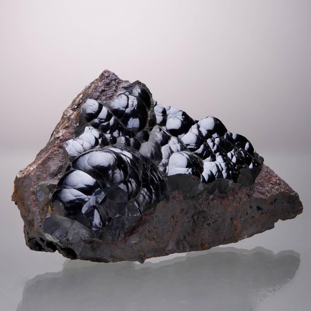 Marocchino Botryoidal Hematite From Morocco – 1.54 Lb. in vendita