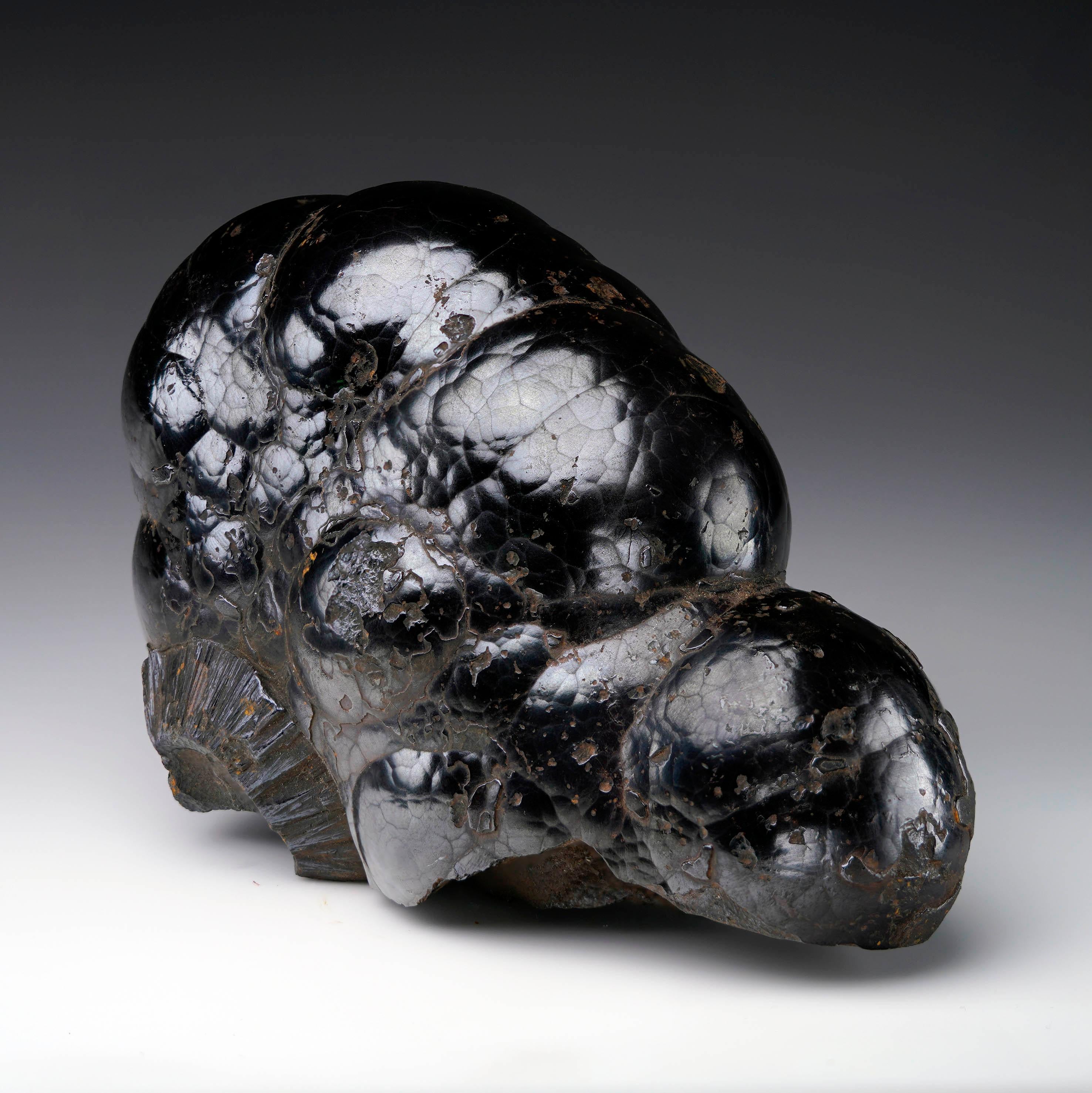 Marocchino Botryoidal Hematite From Morocco – 1.55 Lb. in vendita