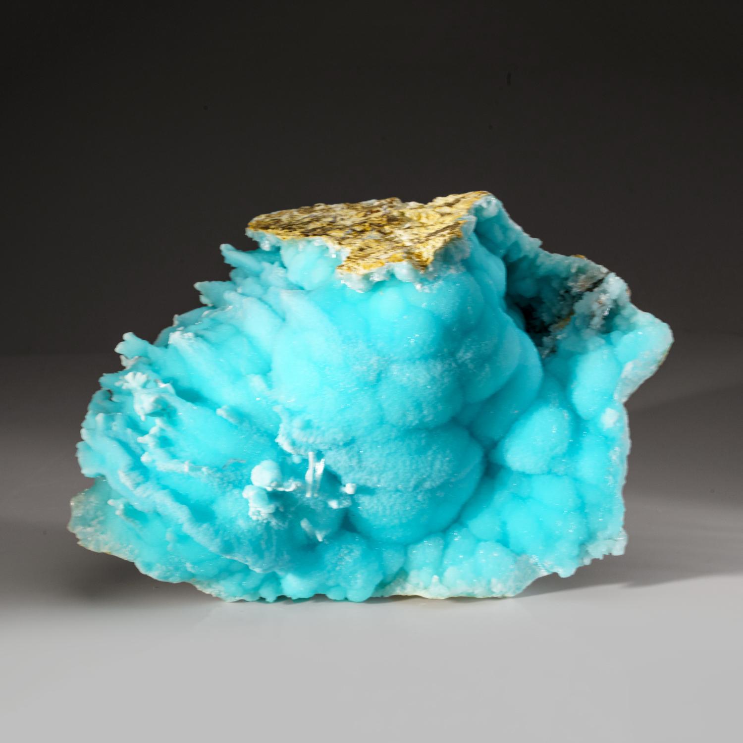 Botryoidal Hemimorphite From Wenshan Mine, Yunnan, China In New Condition For Sale In New York, NY