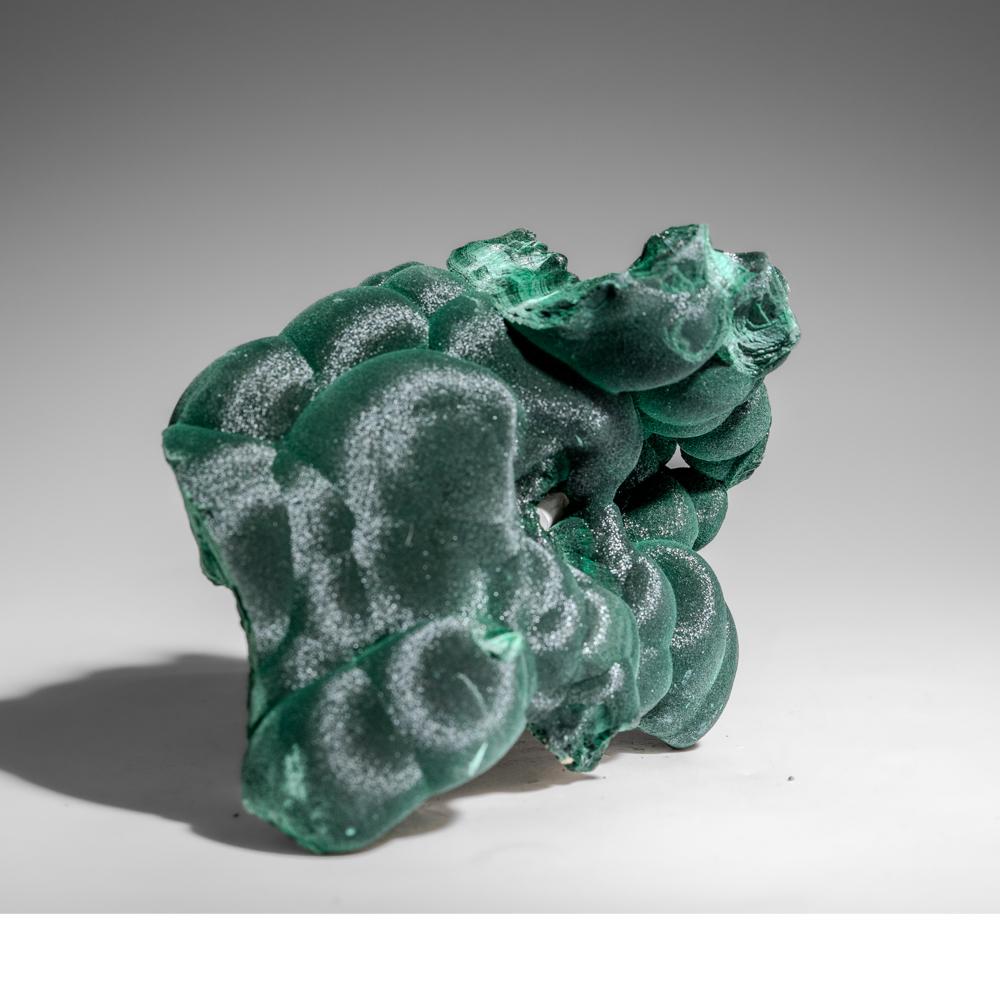 Malachite botrioidale dalla cintura del rame di Shaba, Repubblica Democratica del Congo In condizioni Nuovo in vendita a New York, NY