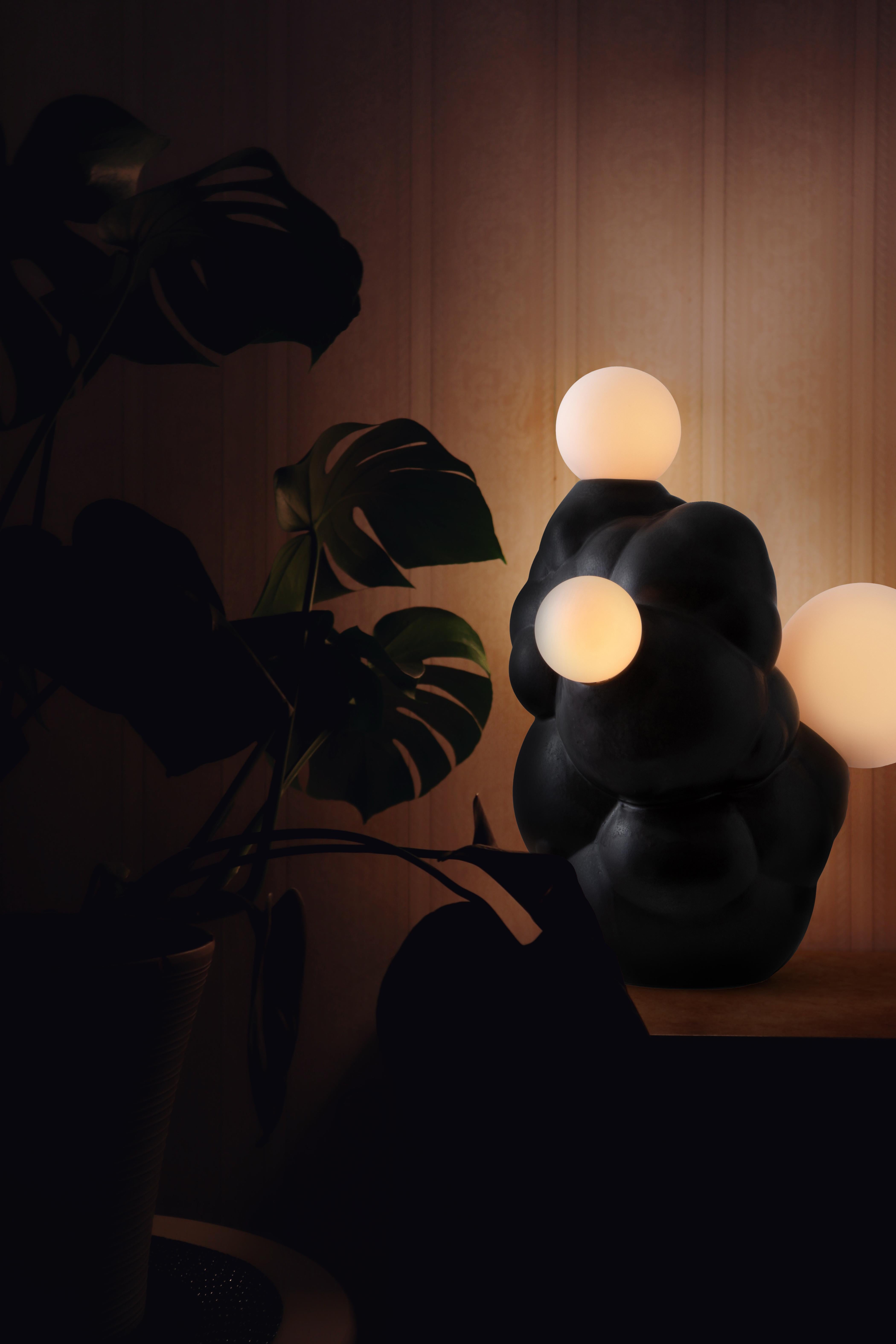 American Botryoidal Table Lamp by Forma Rosa Studio For Sale