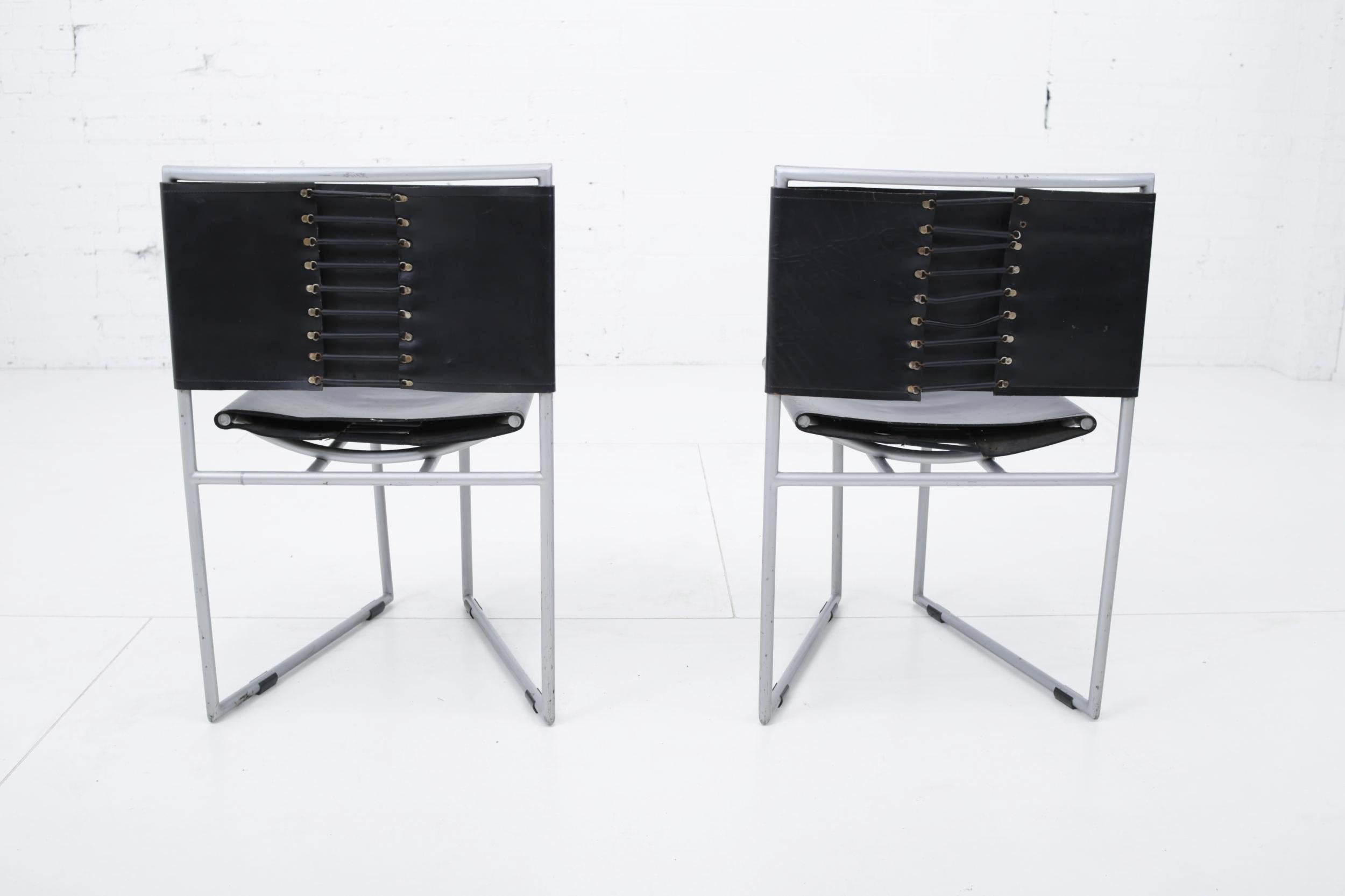 Post-Modern Botta 91 Chairs by Mario Botta for Alias, 1991