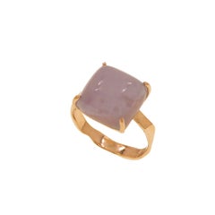 Botta Jewelry rose gold chalcedony band ring