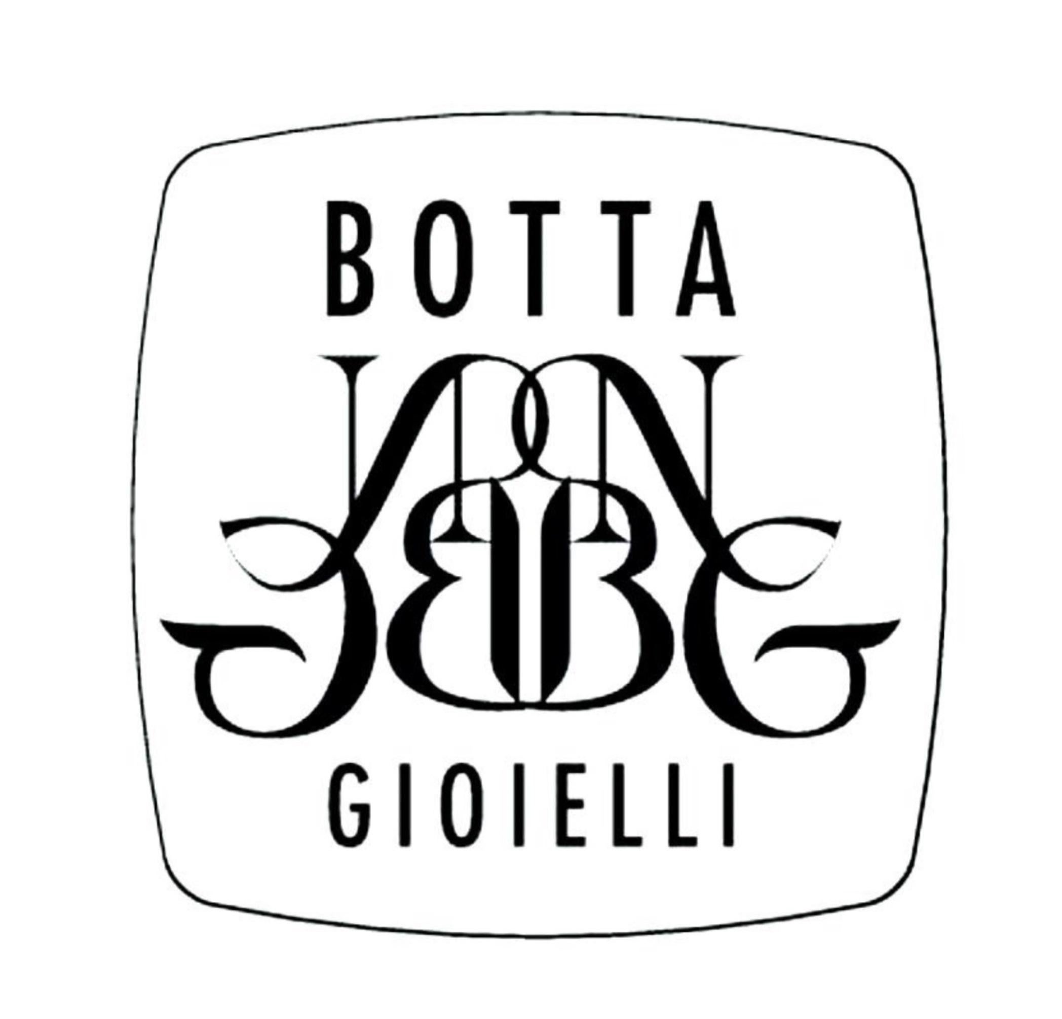 Botta Gioielli anello a fascia con calcedonio in oro rosa For Sale 2