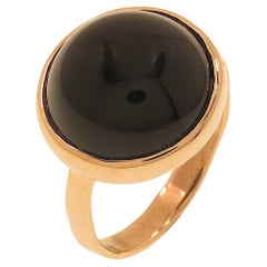 Botta-Schmuck Onyx-Ring aus Rotgold