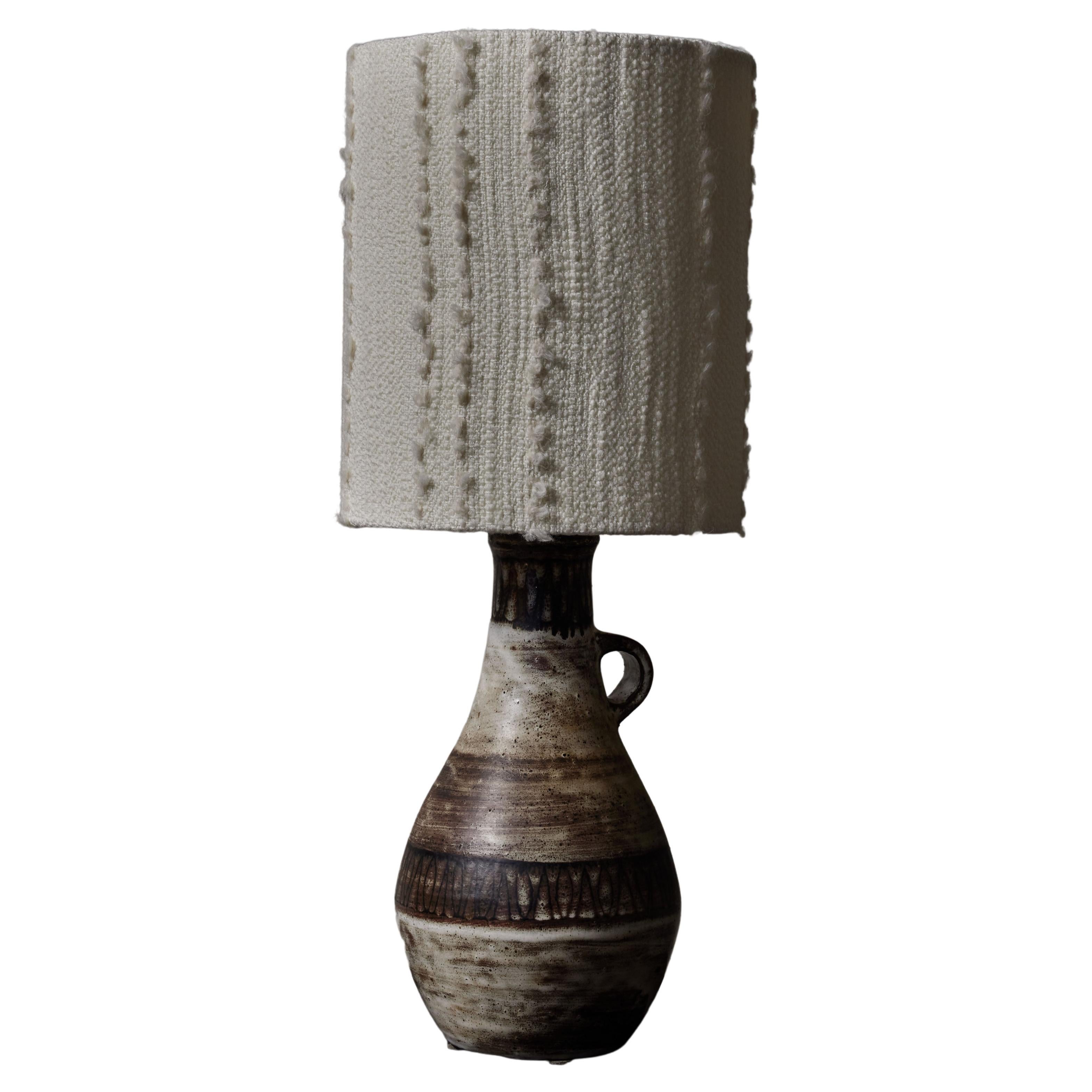 Botte Shaped Table Lamp by Jacques Pouchain For Sale