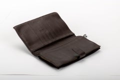 Bottega Brown Intrecciato Wallet W/Box