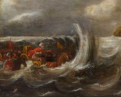 Workshop of Frans Francken the Younger, The Egyptians' Plunge into the Red Sea
