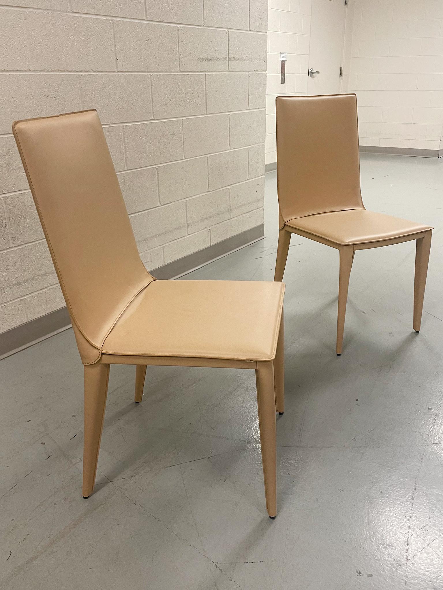 Bottega Dining Chairs by Renzo Fauciglietti & Graziella Bianchi, A Set of 6 2