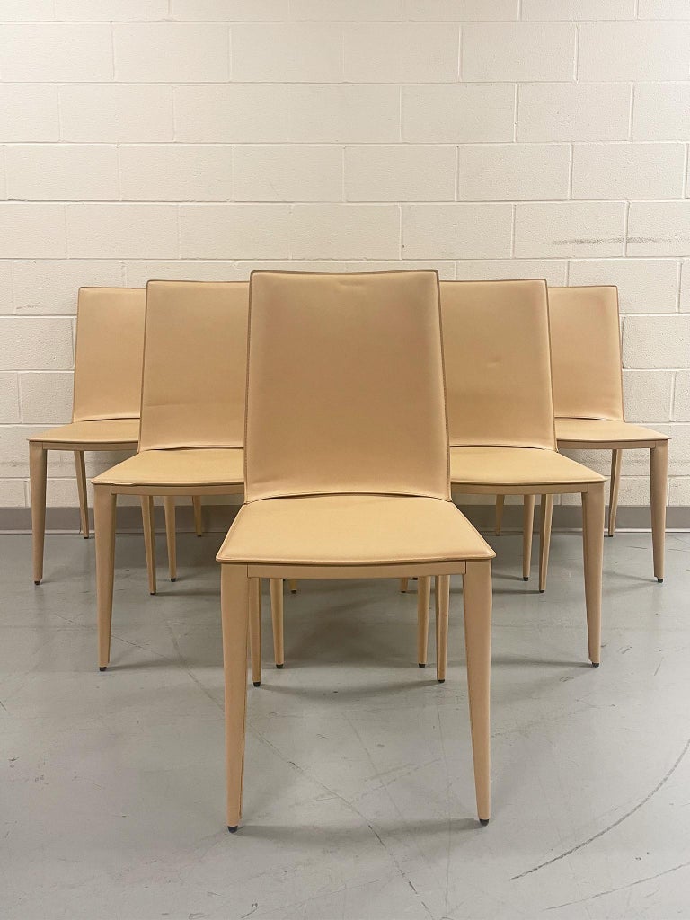 Bottega Dining Chairs by Renzo Fauciglietti and Graziella Bianchi
