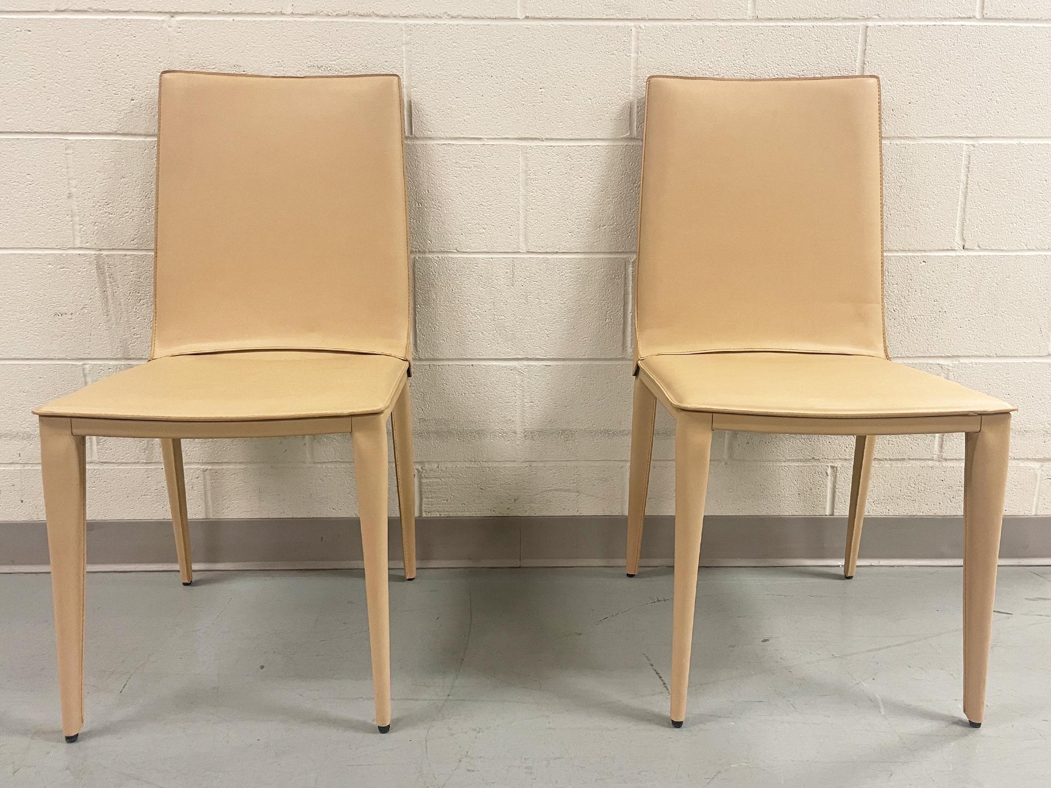 Bottega Dining Chairs by Renzo Fauciglietti & Graziella Bianchi, A Set of 6 1