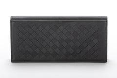Bottega Intrecciato Gray Wallet Unisex