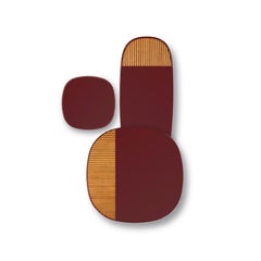 Bottega Intreccio Naturae set di tre tavoli del XXI secolo di Angeletti e Ruzza