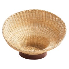Bottega Intreccio Woven Wicker 21st Century Mawa Centerpiece, by Setsu & Shinobu