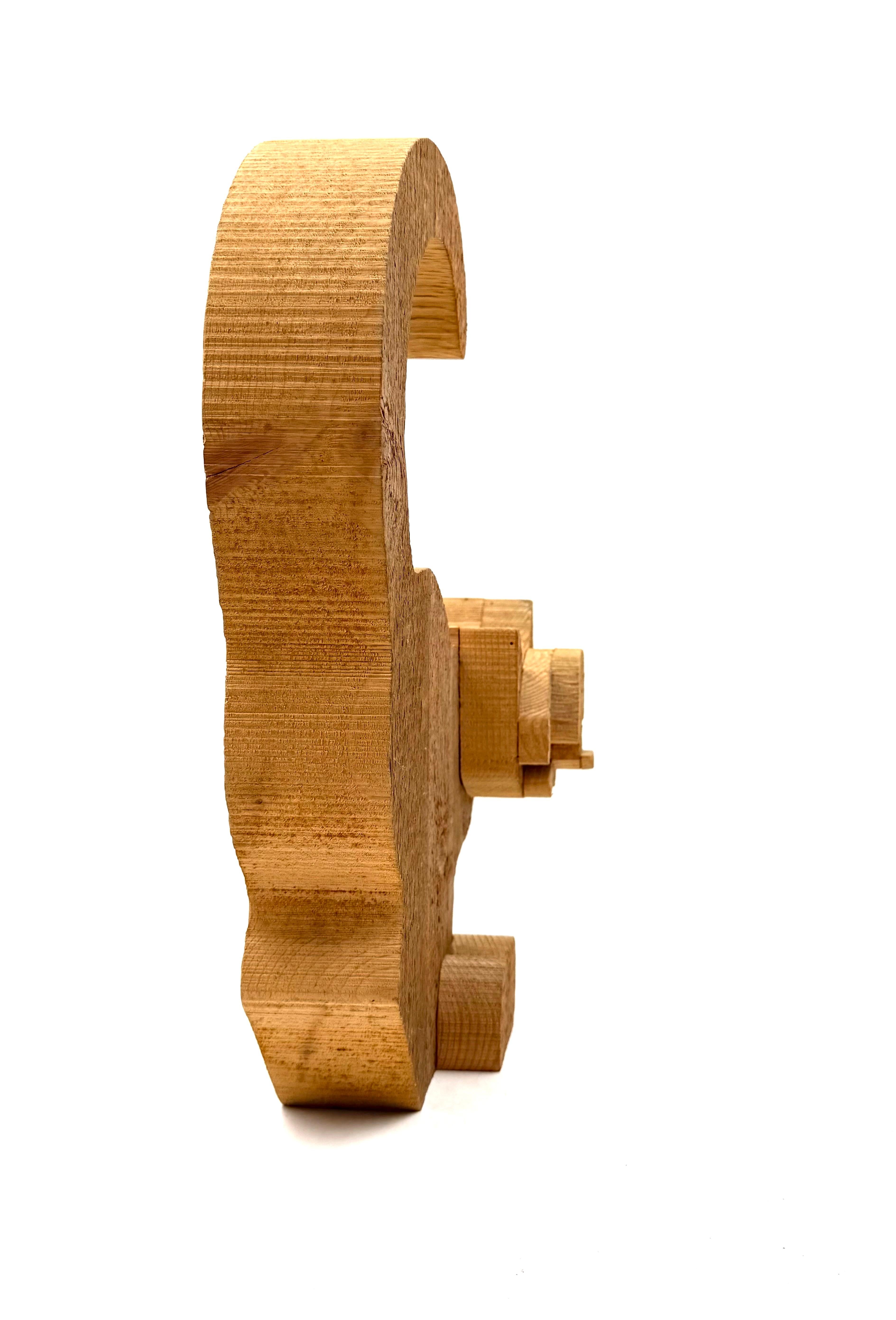 Bottega Michelangeli, Cat wood sculpture, Orvieto Italy 1970s in vendita 5