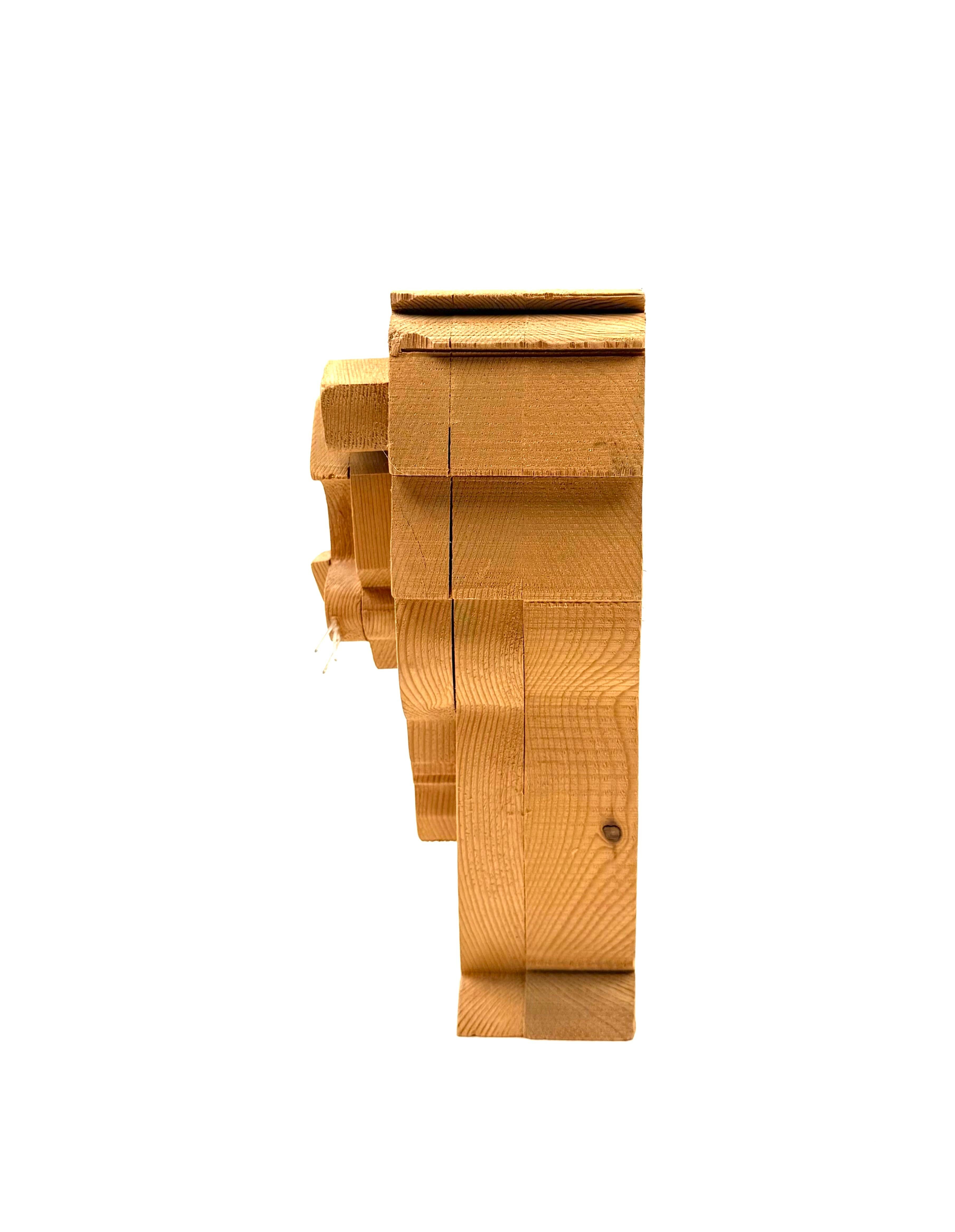 Bottega Michelangeli, Escultura de madera de león, Orvieto Italia años 70 en venta 6